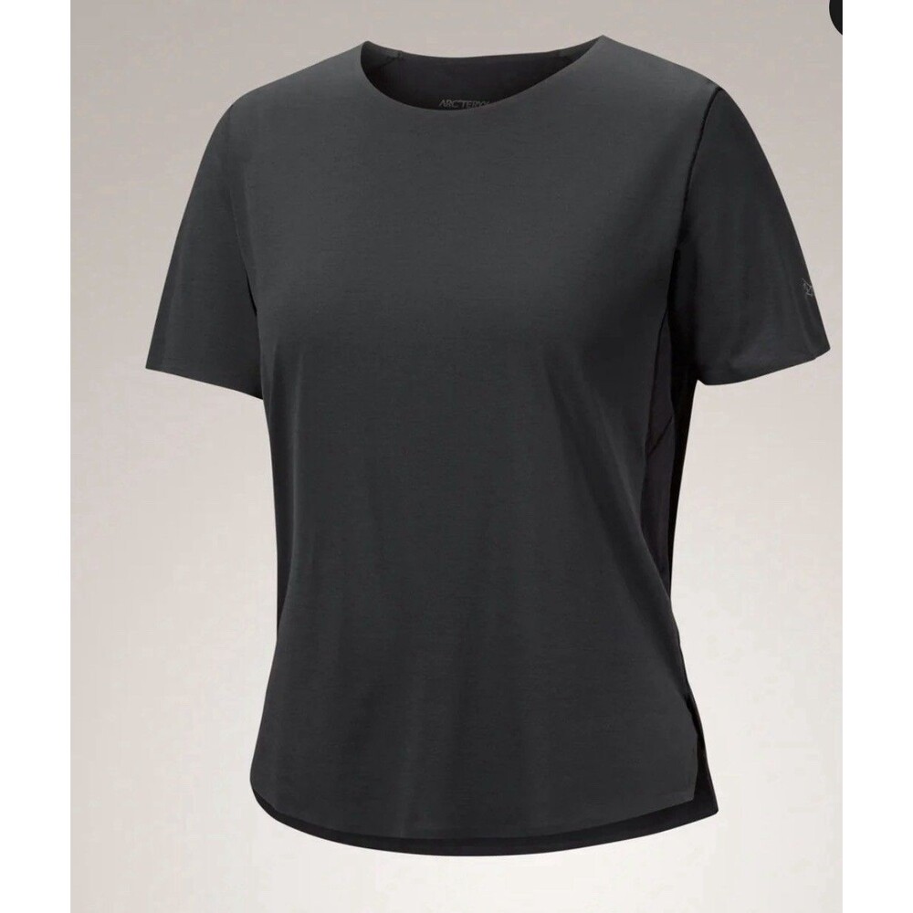 Arc’teryx NORVAN CREW NECK SHIRT SS WOMEN'S - BLACK Size XS Tp